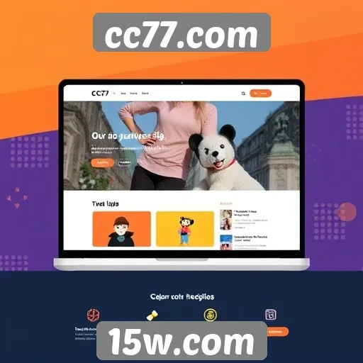 Interface e usabilidade do cc77.com em foco